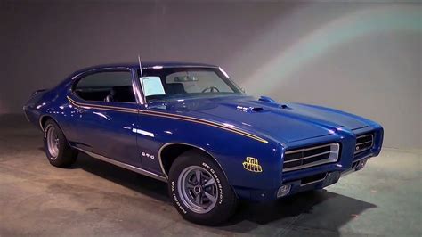 1969 Pontiac Gto The Judge Blue Hurst Edition Pontiac Gto Gto