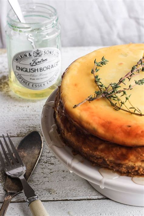 Goats Cheese Honey And Thyme Cheesecake Nutritious Breakfast Recipes