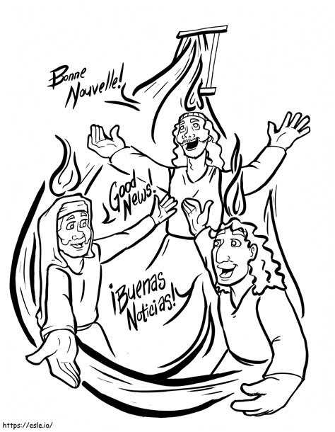 Pentecost 9 Coloring Page