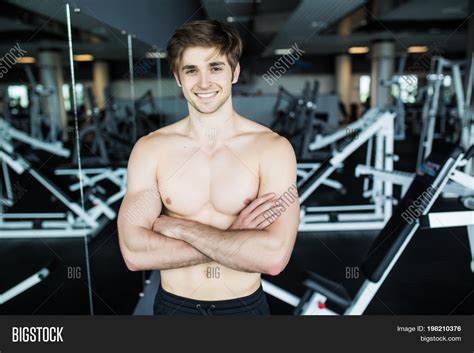 Muscular Shirtless Image Photo Free Trial Bigstock