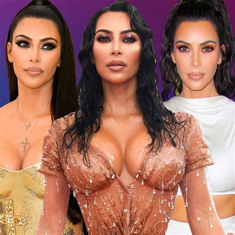 Kim Kardashians Most Iconic Style Moments Prove Life Is Her Runway E