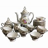 Bavaria Porcelain Demitasse Courting Couple Set | Porcelain, Tea set ...