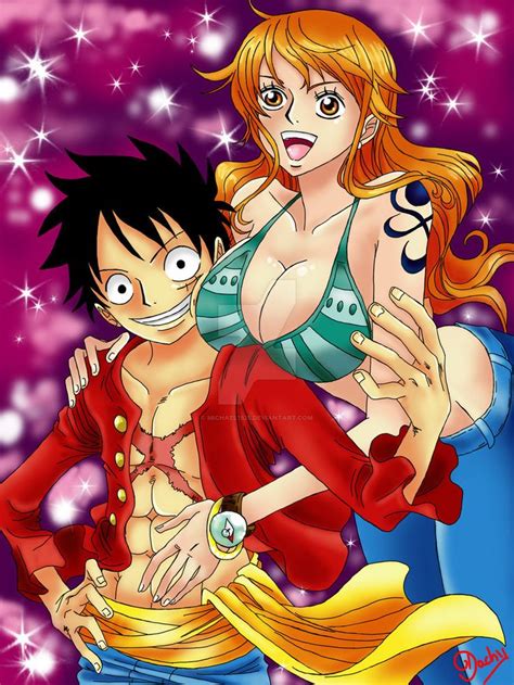 Forbidden One Piece Nami Luffy One Piece