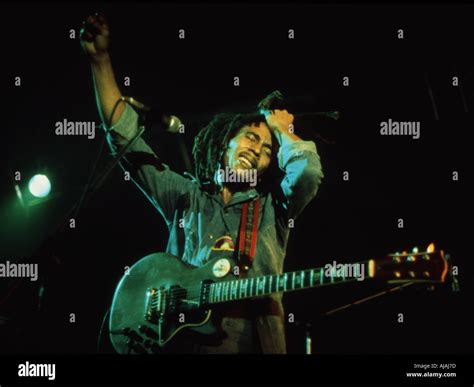 Bob Marley 1945 1981 Jamaican Reggae Musician In 1978 Stock Photo Alamy