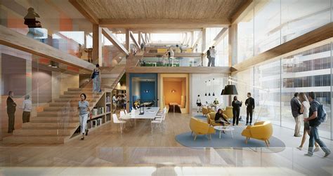 Gallery Of 3xn Designs The Tallest Timber Office Building In North