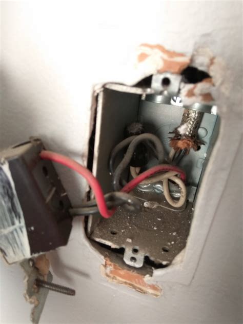 As shown in the diagrams below, you can paint a couple of inches of the end of the white wire black—or wrap it with black electrical tape—to. electrical - Changing old light switch 2 black wires and 1 red - Home Improvement Stack Exchange