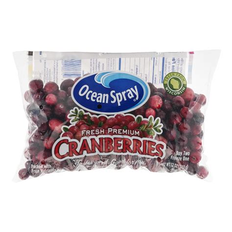 Save On Ocean Spray Premium Cranberries Fresh Order Online Delivery