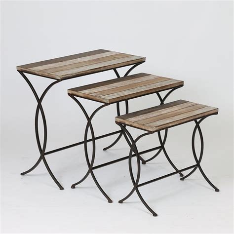 Shira 3 Piece Nesting Tables | End table sets, End tables, Nesting end tables