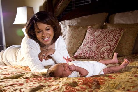 Mother Admiring Newborn Stock Image Image Of Delicate 10650247