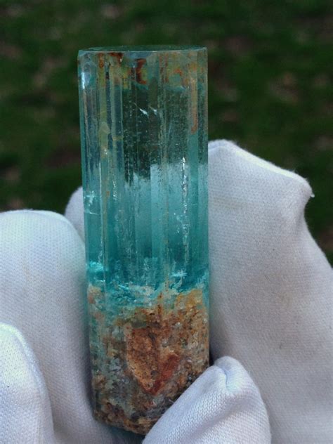 Large Aquamarine Crystal 2 Rare Locale Of Akwanga Nasarawa State