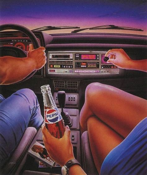 Wallpaper Pepsi Surreal Art Retro Art Vaporwave Art