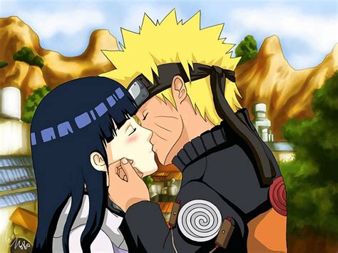 Naruto And Hinata Kiss Episode Naruto And Hinata Kissing Naruto Wallpaper Nick Wu