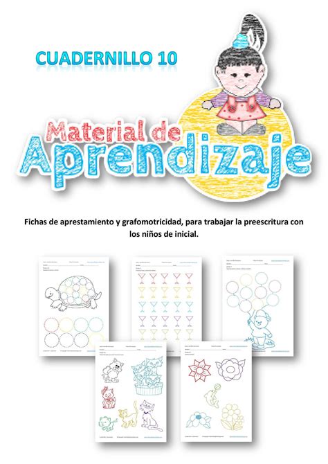 Cuadernillo De Actividades Preescolar Tareas Escolares Actividades