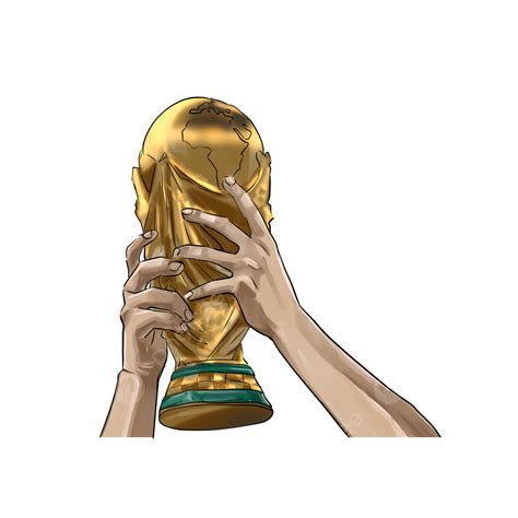 World Cup Football Trophy Fifa Trophy World Cup Png Transparent