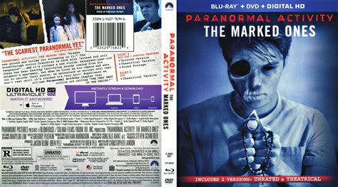 Paranormal Activity The Marked Ones Dvd Covers And Labels
