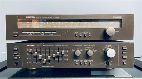 Rotel RA 1000 RT 1000L Modelli Vari Amplificatore Stereo