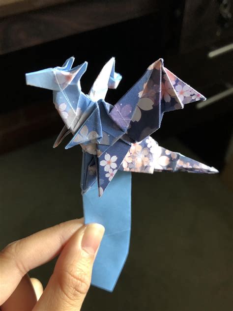 Dragon Bookmark Folded By Me Design By Jo Nakashima Rorigami
