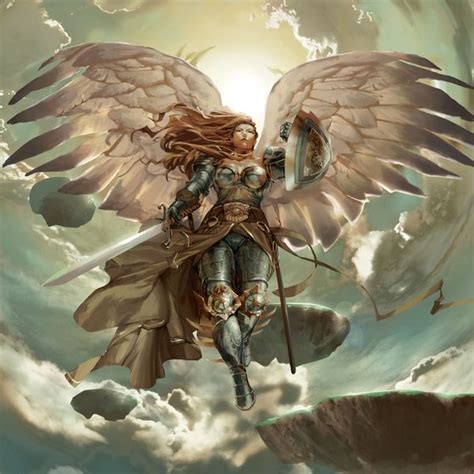 The Legend Of The Cryptids Character Art Angel Art Angel Warrior