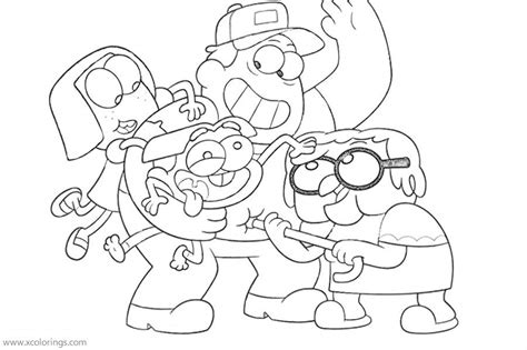 Big City Greens Coloring Pages Coloring Home