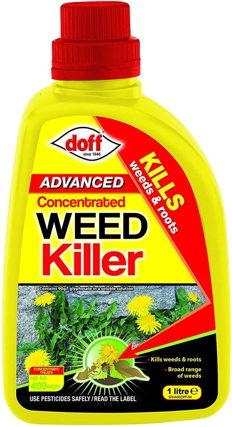 Doff Glyphosate Weed Killer Concentrate Multi Colour 1 Litre Onlinestreet Uk