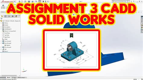 Assignment 3 Computer Aided Design And Drafting Caddre104 Youtube