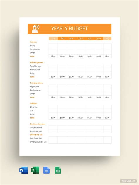 Free Hr Budget Excel Template Download