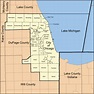 Cook County Map With Cities | Map Distance
