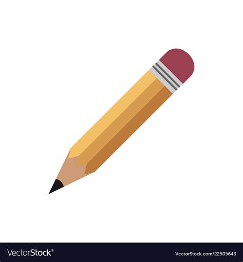 Pencil Logo Icon Design Template Royalty Free Vector Image