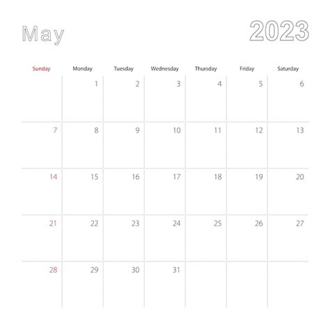 Lista 103 Foto Calendario 2023 En Ingles Para Imprimir Lleno