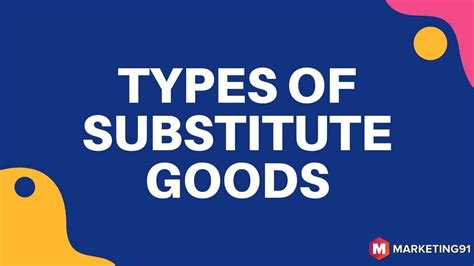 What Are Substitute Goods Slideshare