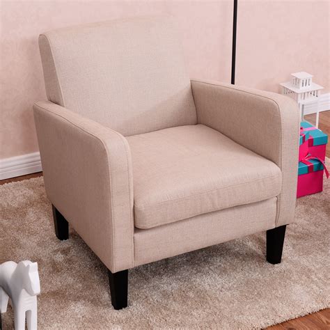 Giantex Accent Leisure Upholstered Arm Chair Single Sofa Living Room