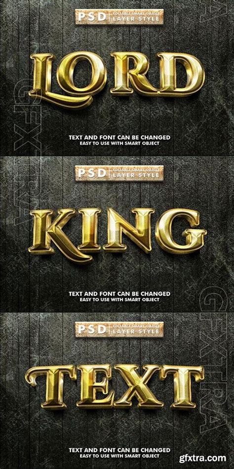 Editable Lord Text Effect In Psd Format Gfxtra