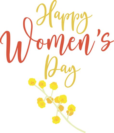 International Womens Day Logo Stencil Calligraphy For Womens Day For