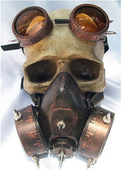 Cool Steampunk Retro Glasses Gas Masks And Goggles Mask