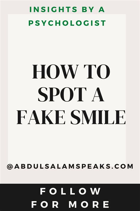 One Basic Lesson Of Body Language Science Is Titled “how To Spot A Fake Smile” This Blog Is All