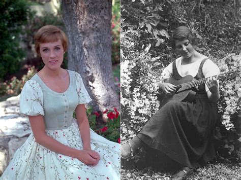 In The 1965 Film The Sound Of Music Actress Julie Andrews Left Was Cast As Maria Von Trapp