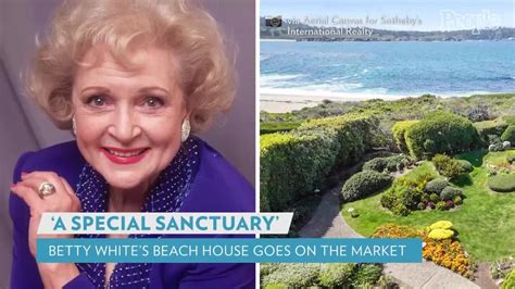 Betty Whites Stunning Carmel Calif Beach House Of More Than 40 Years