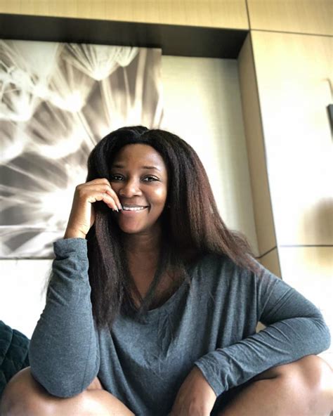 nollywood queen genevieve nnaji gives a soothing smile in this lovely photo