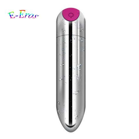 Powerful Mini Bullet Shape Vibrator For Beginners Waterproof 10 Speeds Vibration Clitoral