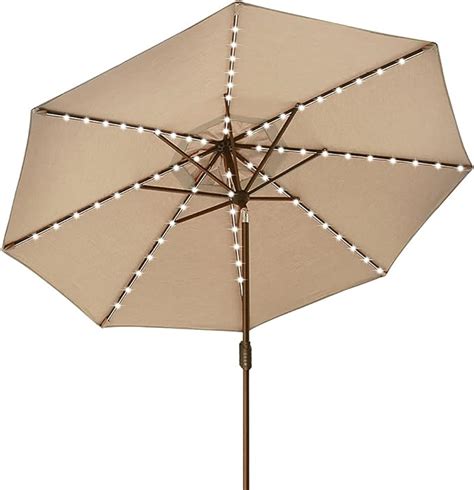 Eliteshade Usa Sunumbrella Solar 9ft Market Umbrella With