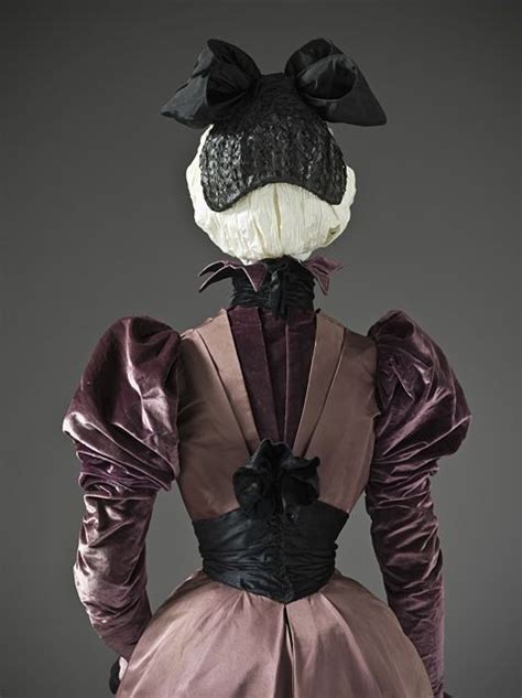 House Of Rouff France Paris Born 1884 Womans Dress Circa 1897