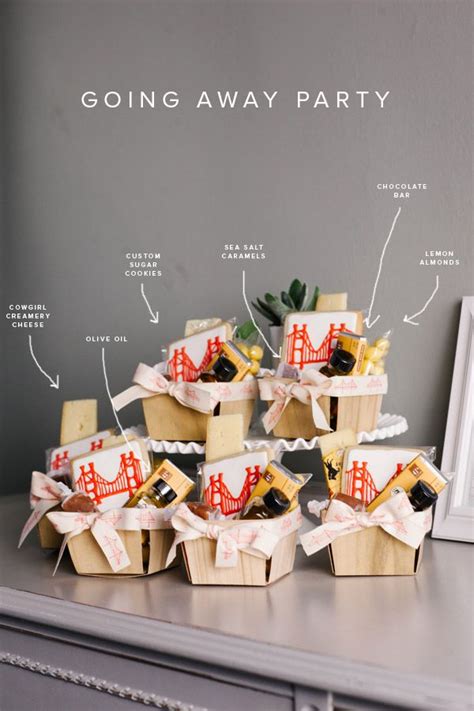 2 Ideas For A Going Away Party Going Away Parties Party Favors