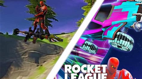 Fortnite X Rocket League Gameplay Youtube