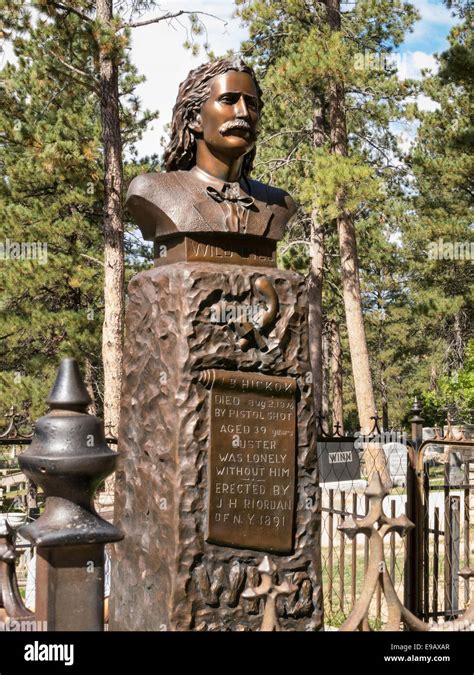 Wild Bill Hickok S Grave Mount Moriah Cemetery In Deadwood South Dakota USA Stock Photo Alamy