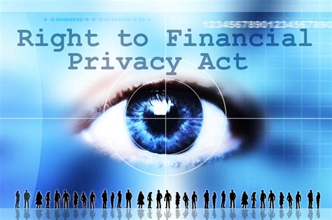 The Right To Financial Privacy Act Of 1978 Financial Haze