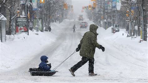 Eastern Canada Disrupted By Major Snow Storm Climate Crisis News Al
