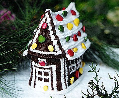 Ravelry Knitted Gingerbread House Pattern By Carol Tomany