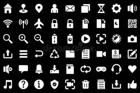 Basic User Interface Icon Set Universal And Common Website User