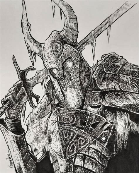 Unslaad Krosis And Here Is My Draugr Deathlord It Took Me 5 Hours To