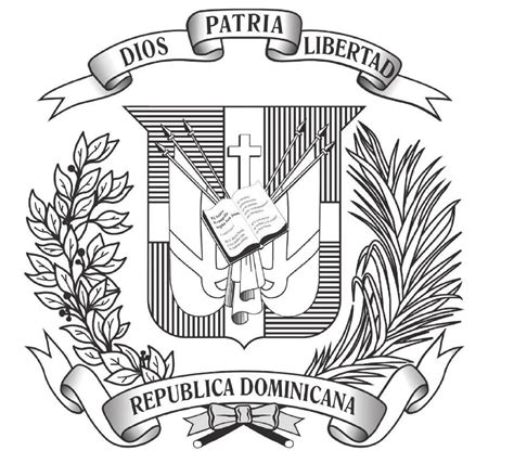 10 Dibujo De La Bandera Dominicana